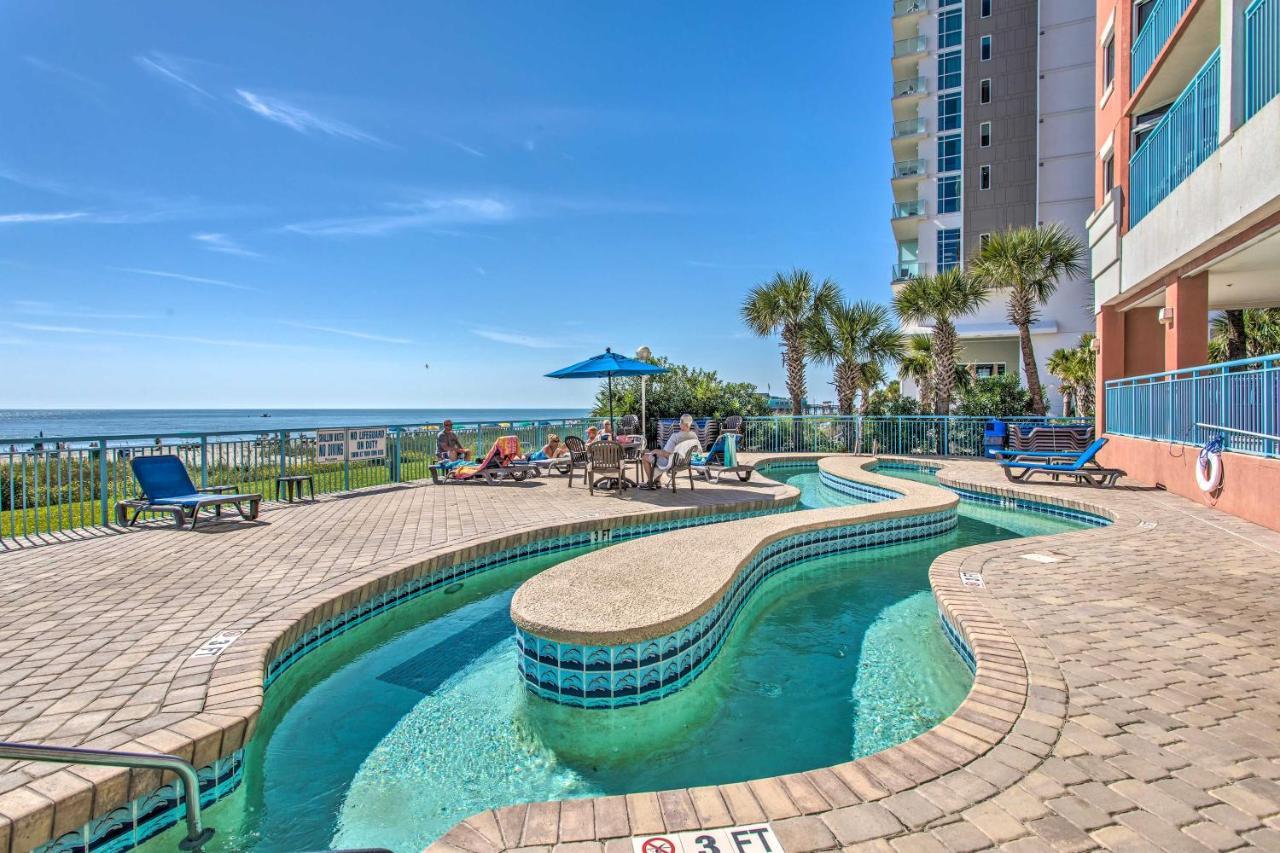 Beachy Condo With Pool Access And Steps To Boardwalk! 默特尔比奇 外观 照片