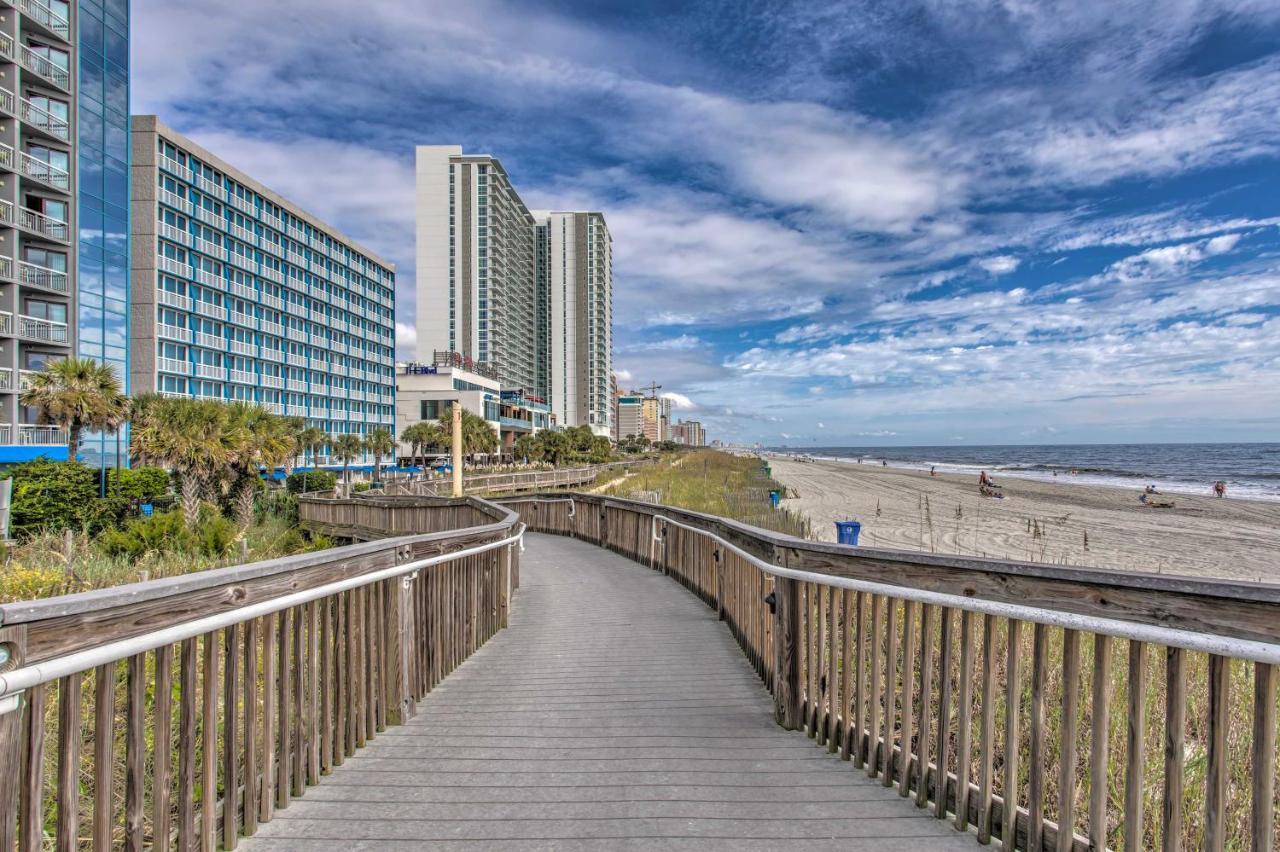 Beachy Condo With Pool Access And Steps To Boardwalk! 默特尔比奇 外观 照片
