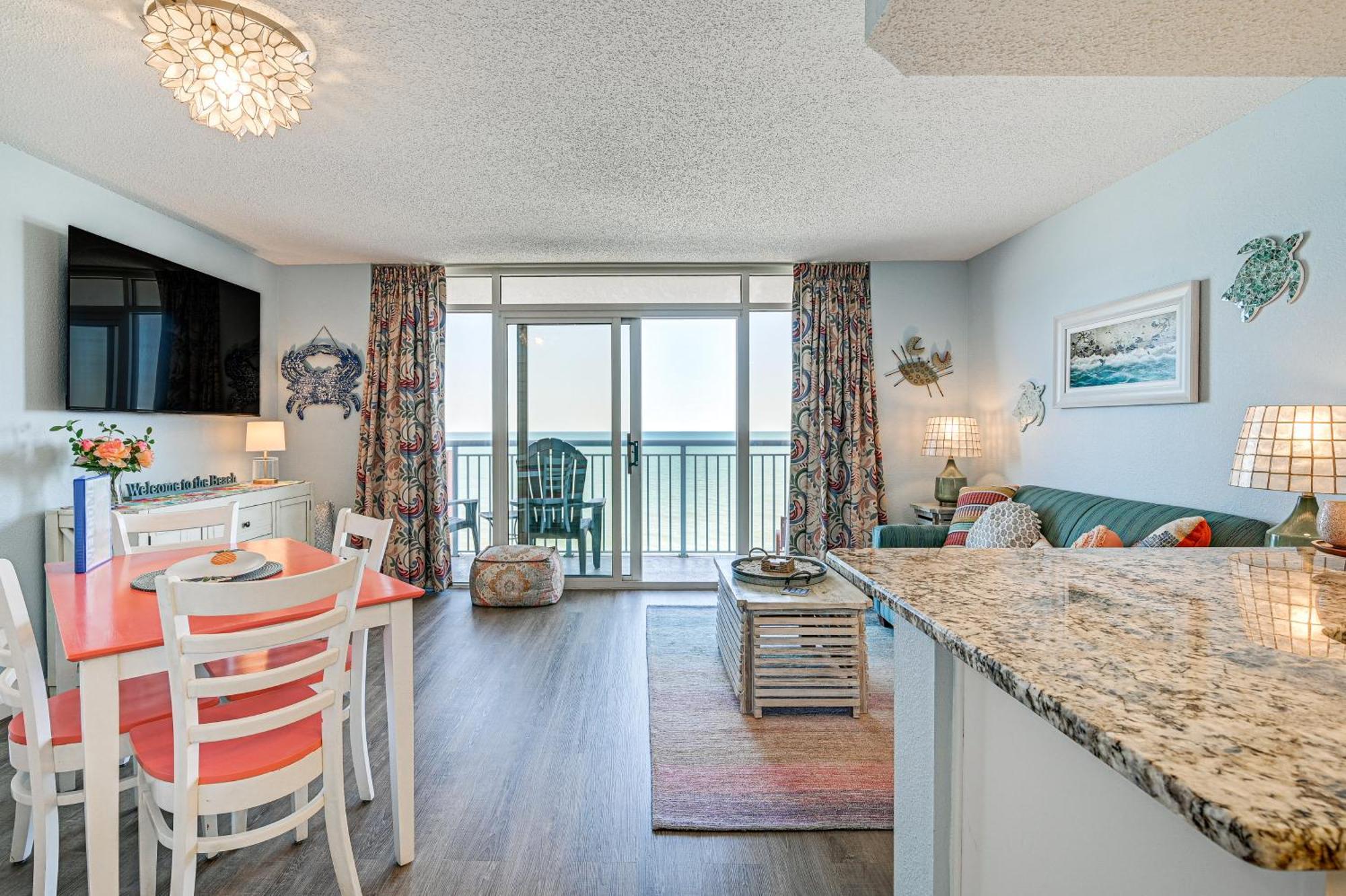 Beachy Condo With Pool Access And Steps To Boardwalk! 默特尔比奇 外观 照片